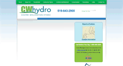 Desktop Screenshot of cwhydro.ca